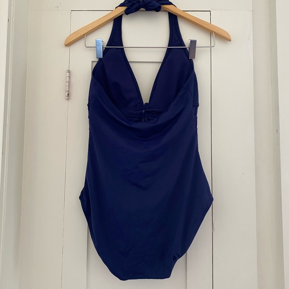 Tommy Bahama halter top one piece bathing suit - Picture 2 of 8